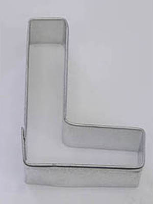 Letter L TBK Cookie Cutter