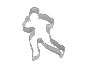 Football Player TBK Cookie Cutter