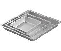 Wilton Diamond 3-Piece Cake Pan Set, 2105-4204