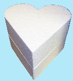 Heart Styrofoam Cake Dummies 4 inches High (sold individually)