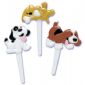 Puppy Dog Puffy Cupcake Picks
