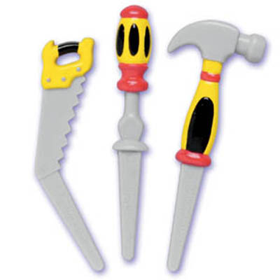 Assorted Tools Cupcake Picks