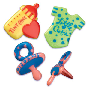 Cute Baby Assortment Cupcake Rings