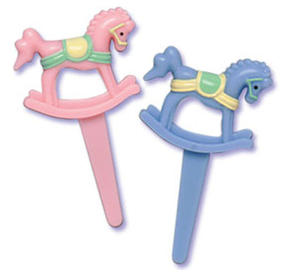 Rocking Horse Cupcake Picks