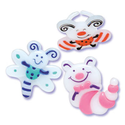 Glow-In-The-Dark Bug Rings