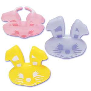 Easter Bunny Face Cupcake Rings