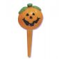 3-D Jack O'Lantern Cupcake Picks