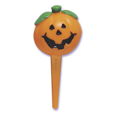3-D Jack O'Lantern Cupcake Picks
