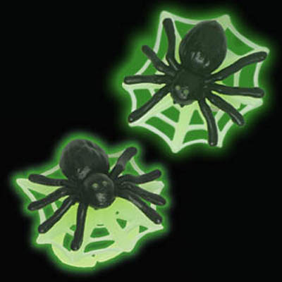 Glow-in-the-Dark Spider Rings