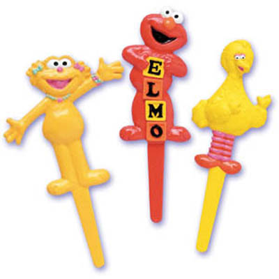 Sesame Street Cupcake Picks