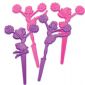 Cheerleader Cupcake Picks