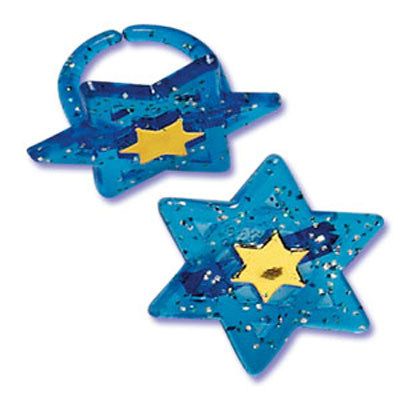 Star of David Cupcake Rings