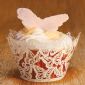Cupcake Wrappers Butterflies Design