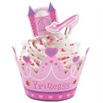 Princess Cupcake Wraps' n Pix
