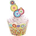 Sweet Dots Cupcake Wraps'n Pix
