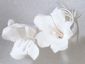 Gumpaste Hand Made Individual Bell Flowers   8 Per Package