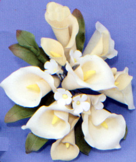 Kitchen  York on Gum Paste Flowers