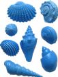 Asst. Seashell Mold 8-cavity