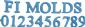 Alphabet Flexable Gumpaste Molds