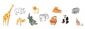 Safari Animals Tappits Set