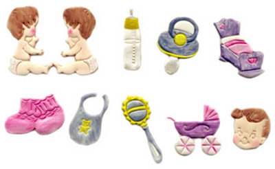 FMM Nursery Gumpaste Cutter Set