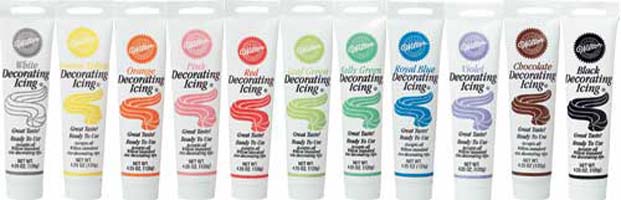 Decorator Icing In Ready-To-Use Tubes