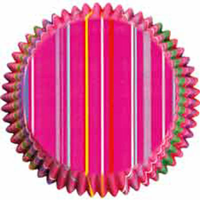 Snappy Stripes Mini Baking Cups
