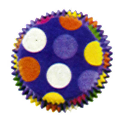 Dazzling Dots Mini Baking Cups