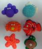 Sea Animals Icing Sugar Decorations 6 ct