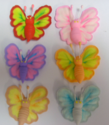 Autumn Butterfly Icing Sugar Decorations