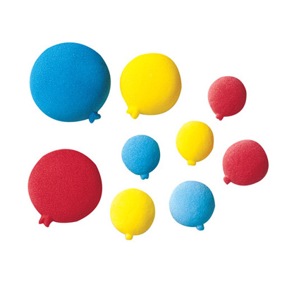 Balloon Assortment Sugar Decorations