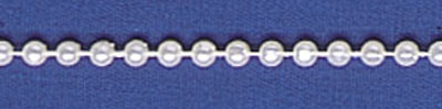 White  4mm Pearl Beading 72ft