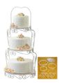 Graceful Tiers Cake Stand