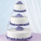 Round Floating Tiers Cake Stand