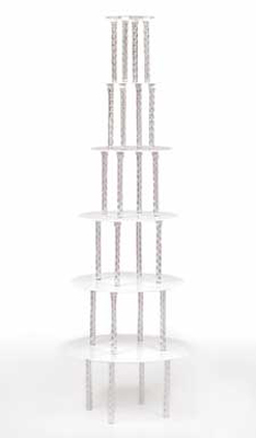 Crystal-Clear Cake Divider Set