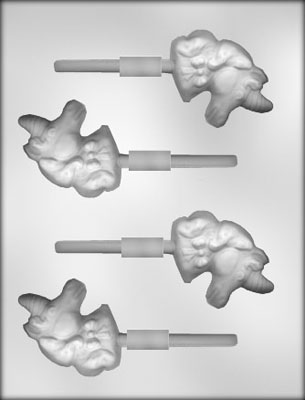Unicorn Chocolate Sucker Candy Mold