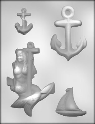 Nautical Asst. Chocolate Mold