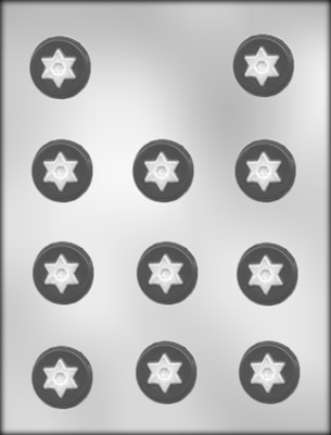 Star of David Chocolate Mold