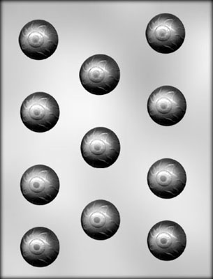 Eyeball chocolate mold