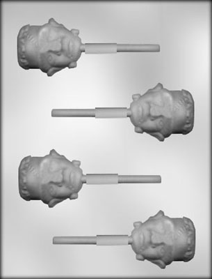 Frankenstein chocolate sucker mold