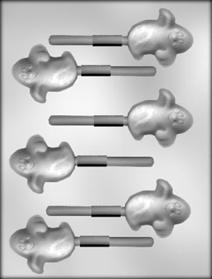 Ghost chocolate sucker mold