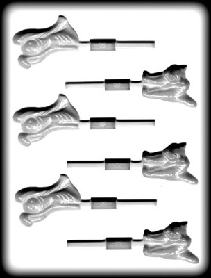 Halloween Asst. Hard Candy sucker mold