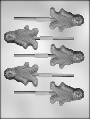 Mummy chocolate sucker mold