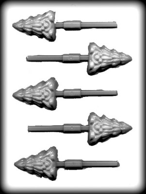 Smiley Tree  Hard Candy Sucker Mold