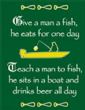 Man Fishing Apron