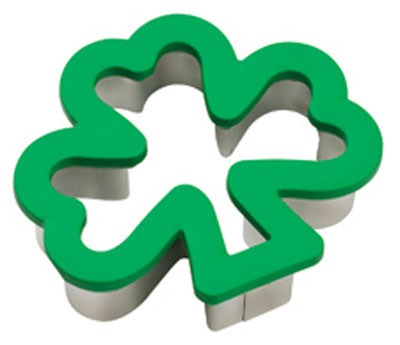 Shamrock Comfort Grip Cookie Cutter
