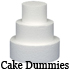Styrofoam Cake Dummies