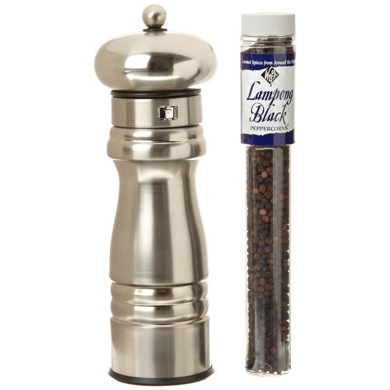 William Bounds 8Inch Heavy Metal Pepper Mill