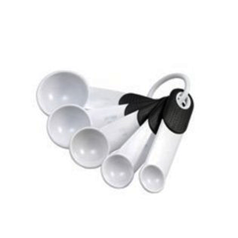 KitchenAid Measuring Spoons Set - 5-Piece Nesting Plastic Spoons In Pistachio
