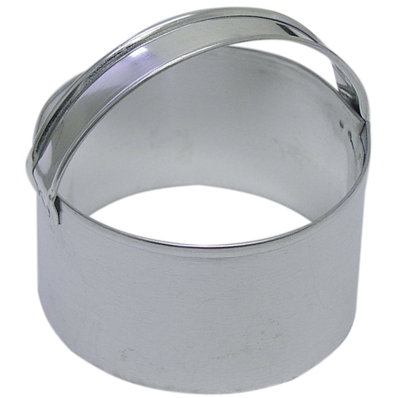 TBK 21/2 in. Tin Biscuit Cutter With Handle